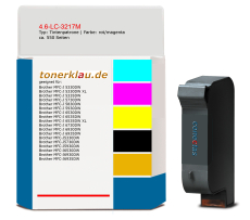 Tintenpatrone 4.6-LC-3217M kompatibel mit Brother LC-3217M / LC-3217