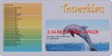 Toner 3.34-MLT-D1052L-4PACK [ 4er Pack  ] kompatibel mit Samsung MLT-D1052L / SU758A