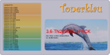 Toner 3.6-TN2220XL-4PACK [ 4er Pack  ] kompatibel mit Brother TN-2220